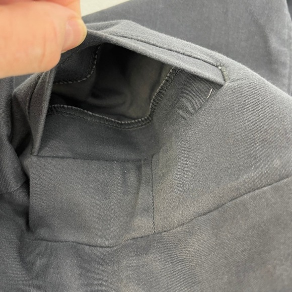 Croft & Barrow Womens Size 14 Gray Effortless Stretch Pants Straight Leg Pull on - Picture 7 of 11